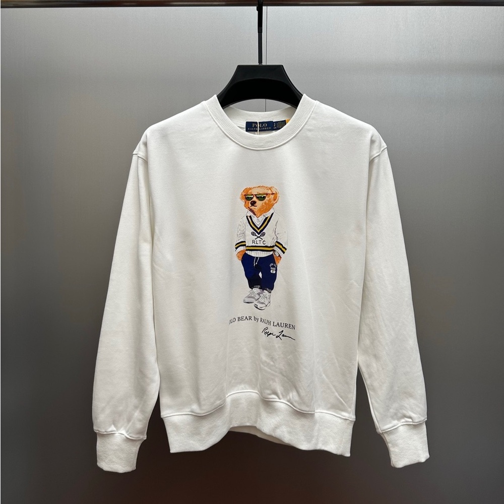 Polo by Ralph Lauren White Bear Graphic Sweatshirt